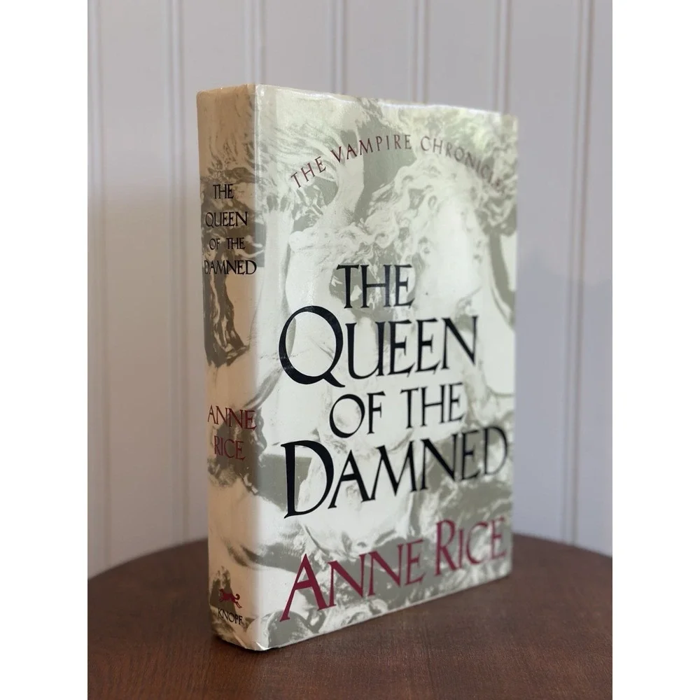 Queen of the Damned Anne Rice 1988 True First Edition 1st Print Hardcover DJ VG